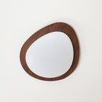 Scandinavian Wood Flush Mount Ceiling Light for Living Room — Halden Lighting