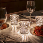 Modern Crystal Table Lamp With Warm LED Glow for Living Room — Halden Lighting