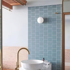 Modern Glass Wall Light With Warm LED Glow — Halden Lighting