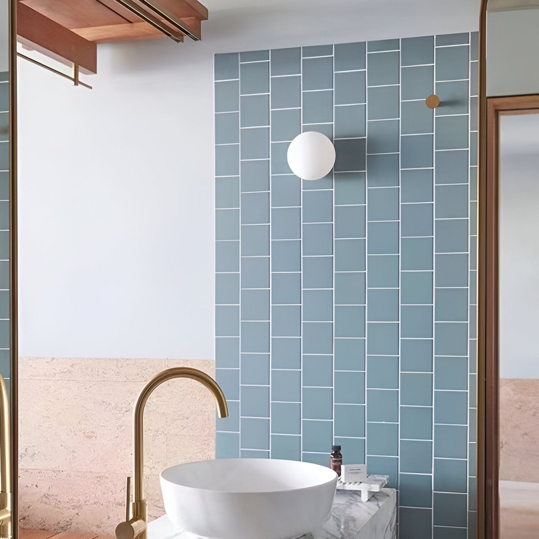 Modern Glass Wall Light With Warm LED Glow — Halden Lighting