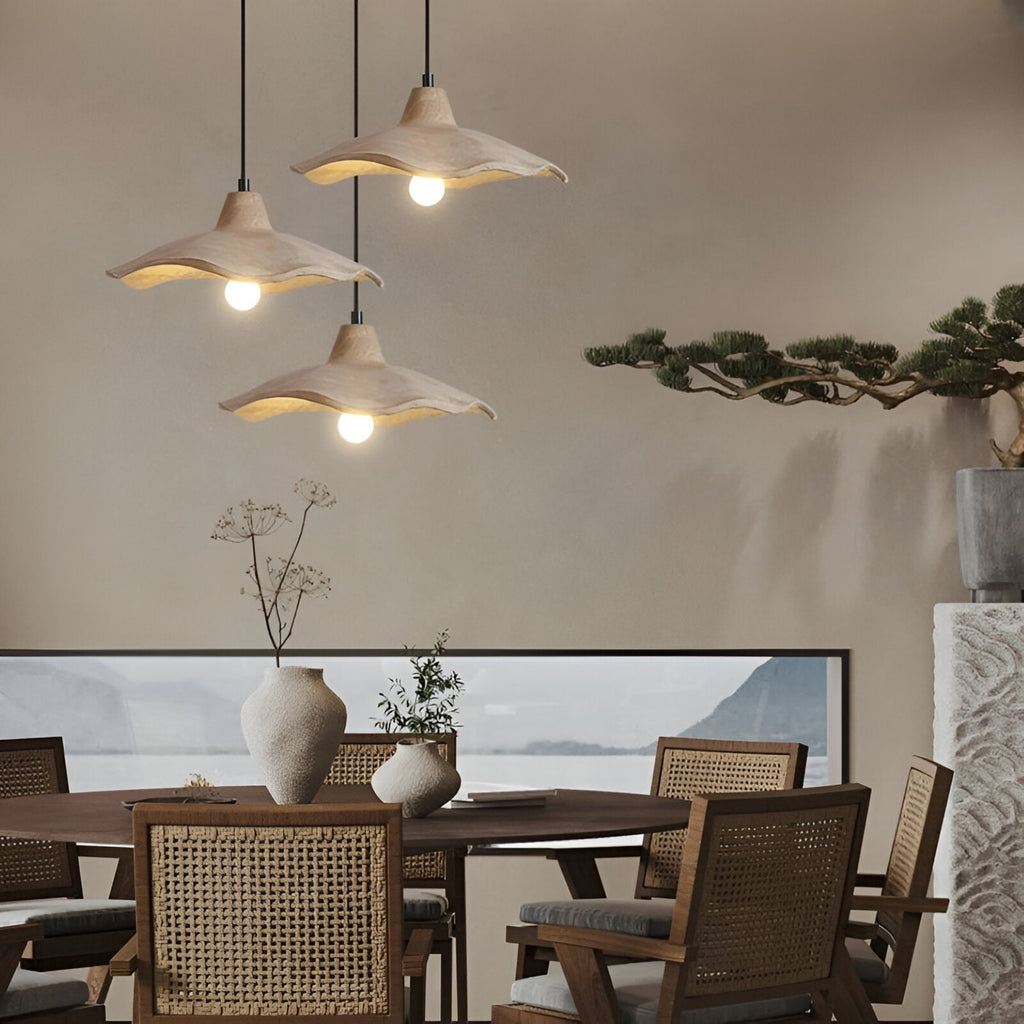 Modern Concrete Pendant Light for Dining and Kitchen — Halden Lighting