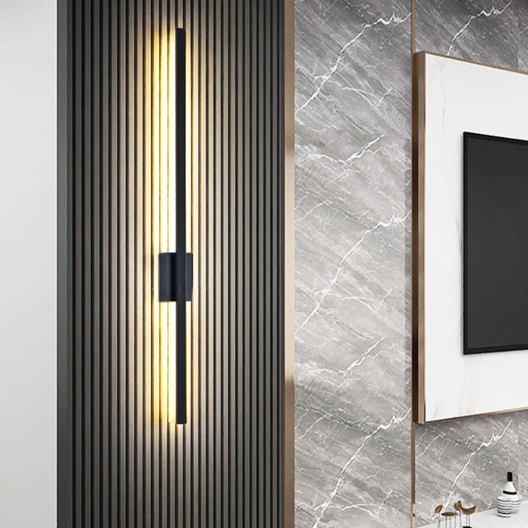Minimalist Linear Wall Light With Warm LED Glow — Halden Lighting