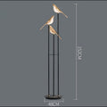 Modern Metal Floor Lamp for Living Room and Bedroom in Warm White — Halden Lighting