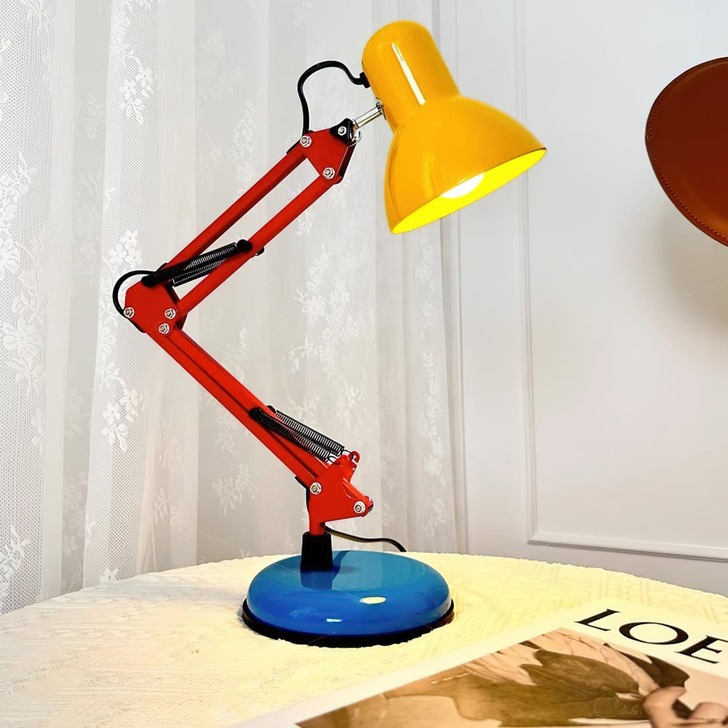 Modern Metal Table Lamp With Bulb Included for Home Office — Halden Lighting