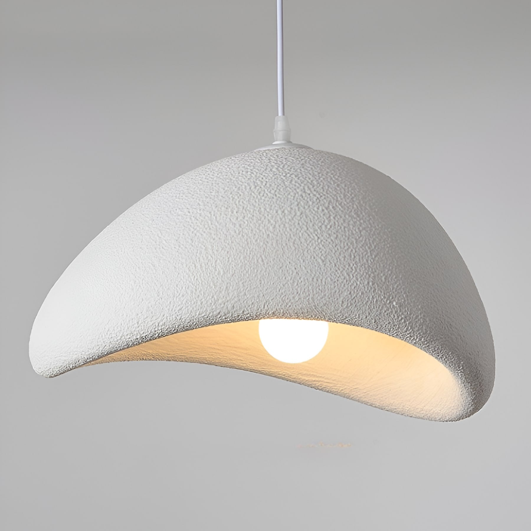 Modern Resin Pendant Light for Living Room and Dining Room — Halden Lighting