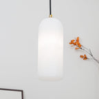 Modern Marble Pendant Light With Warm LED Glow — Halden Lighting