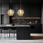 Modern Glass Pendant Light With Warm LED Glow — Halden Lighting