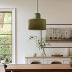 Modern Glass Pendant Light for Kitchen and Dining Room — Halden Lighting
