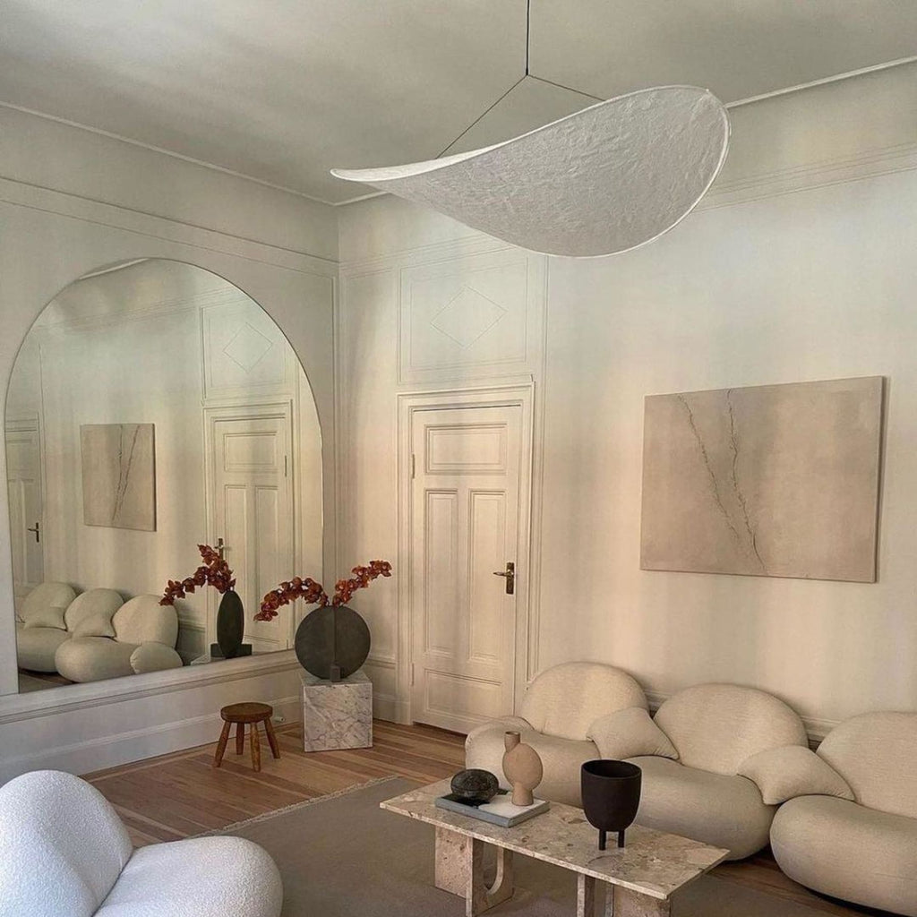 Modern Round Pendant Light With Stepless Dimming — Halden Lighting
