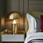 Modern Metal Table Lamp for Living Room and Bedroom — Halden Lighting