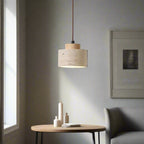 Modern Concrete Pendant Light With Tri-Colour LED Glow — Halden Lighting