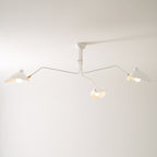 Modern Linear Metal Ceiling Light for Living Room — Halden Lighting