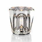Modern Crystal Table Lamp With Warm LED Glow for Living Room — Halden Lighting