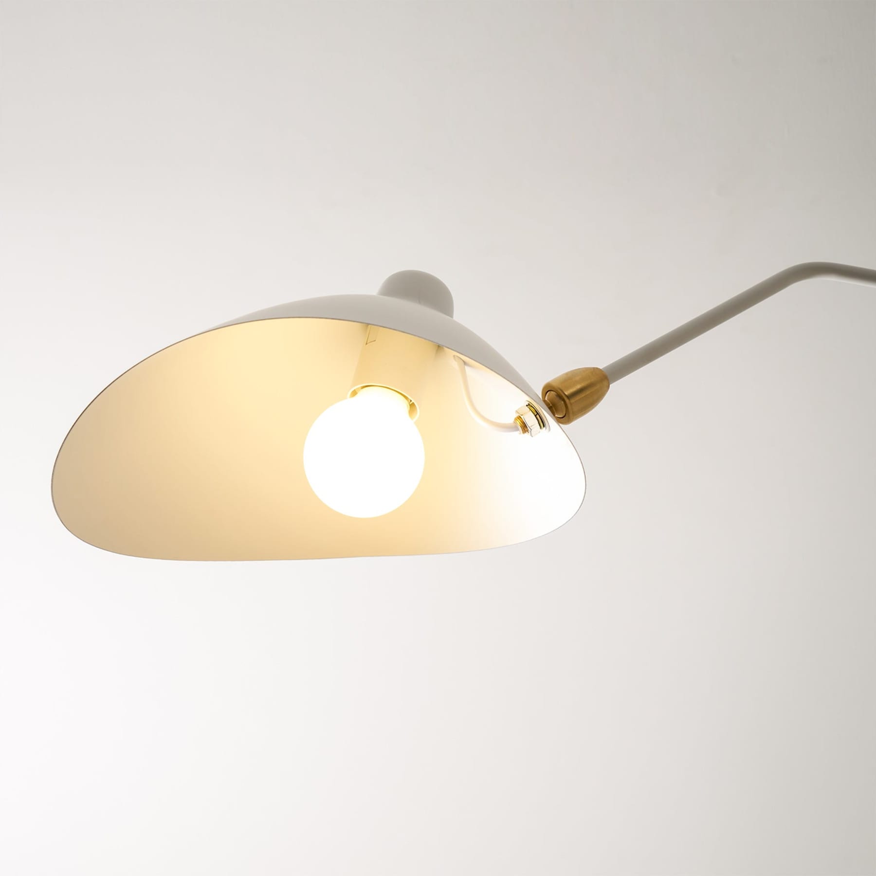 Modern Linear Metal Ceiling Light for Living Room — Halden Lighting