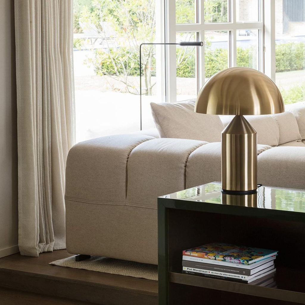 Modern Metal Table Lamp for Living Room and Bedroom — Halden Lighting