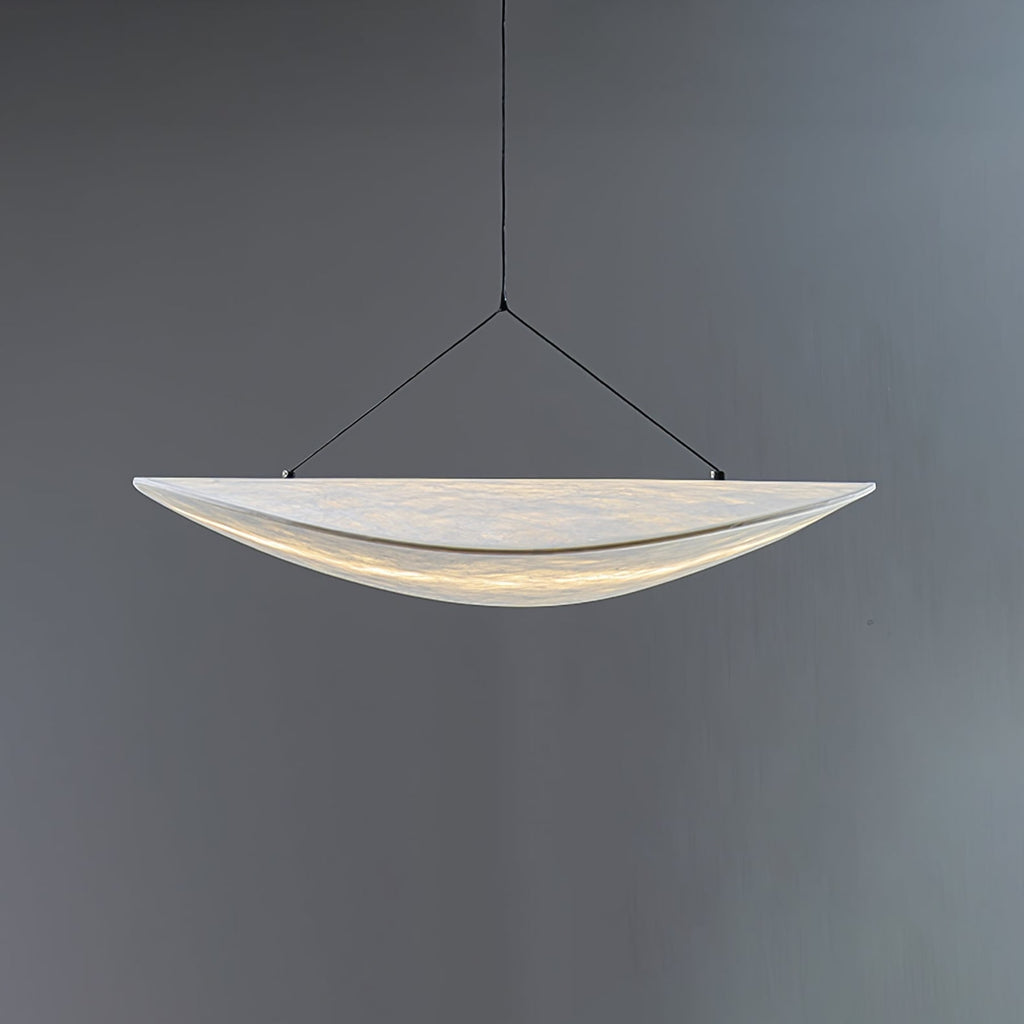 Modern Round Pendant Light With Stepless Dimming — Halden Lighting