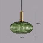 Modern Glass Pendant Light With Warm LED Glow — Halden Lighting