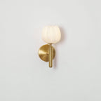 Modern Metal Wall Light With Integrated LED for Living Room — Halden Lighting
