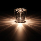Modern Crystal Table Lamp With Warm LED Glow for Living Room — Halden Lighting