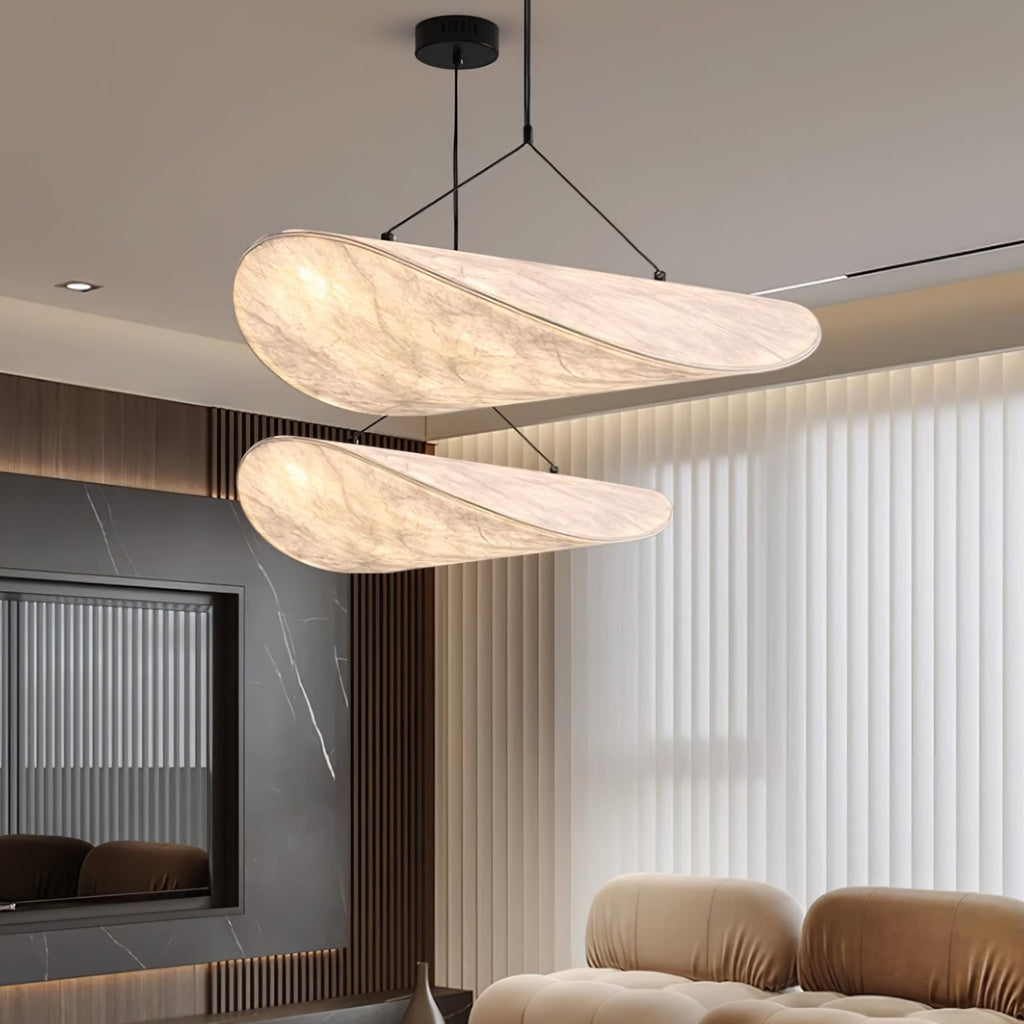 Modern Round Pendant Light With Stepless Dimming — Halden Lighting