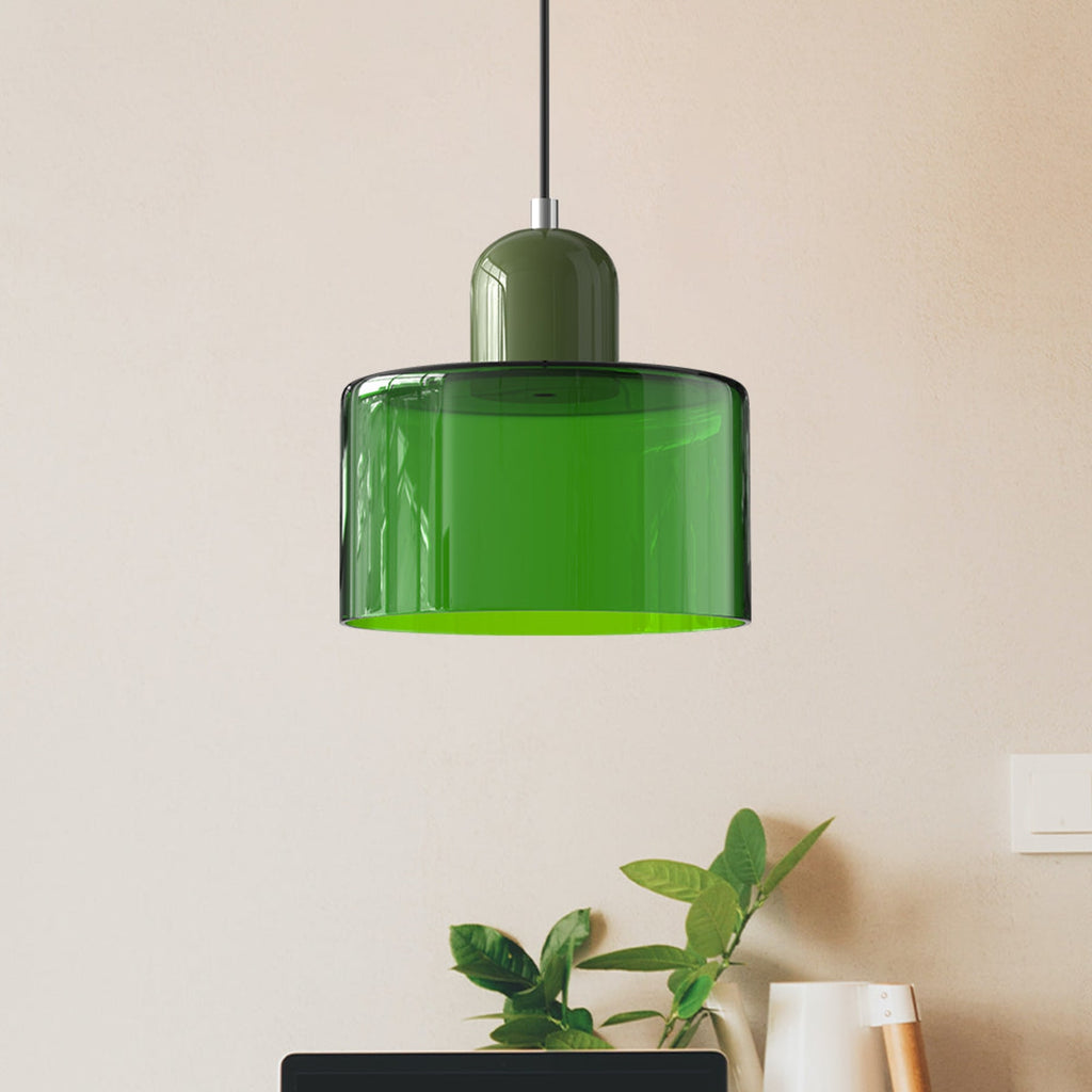 Modern Glass Pendant Light for Kitchen and Dining Room — Halden Lighting