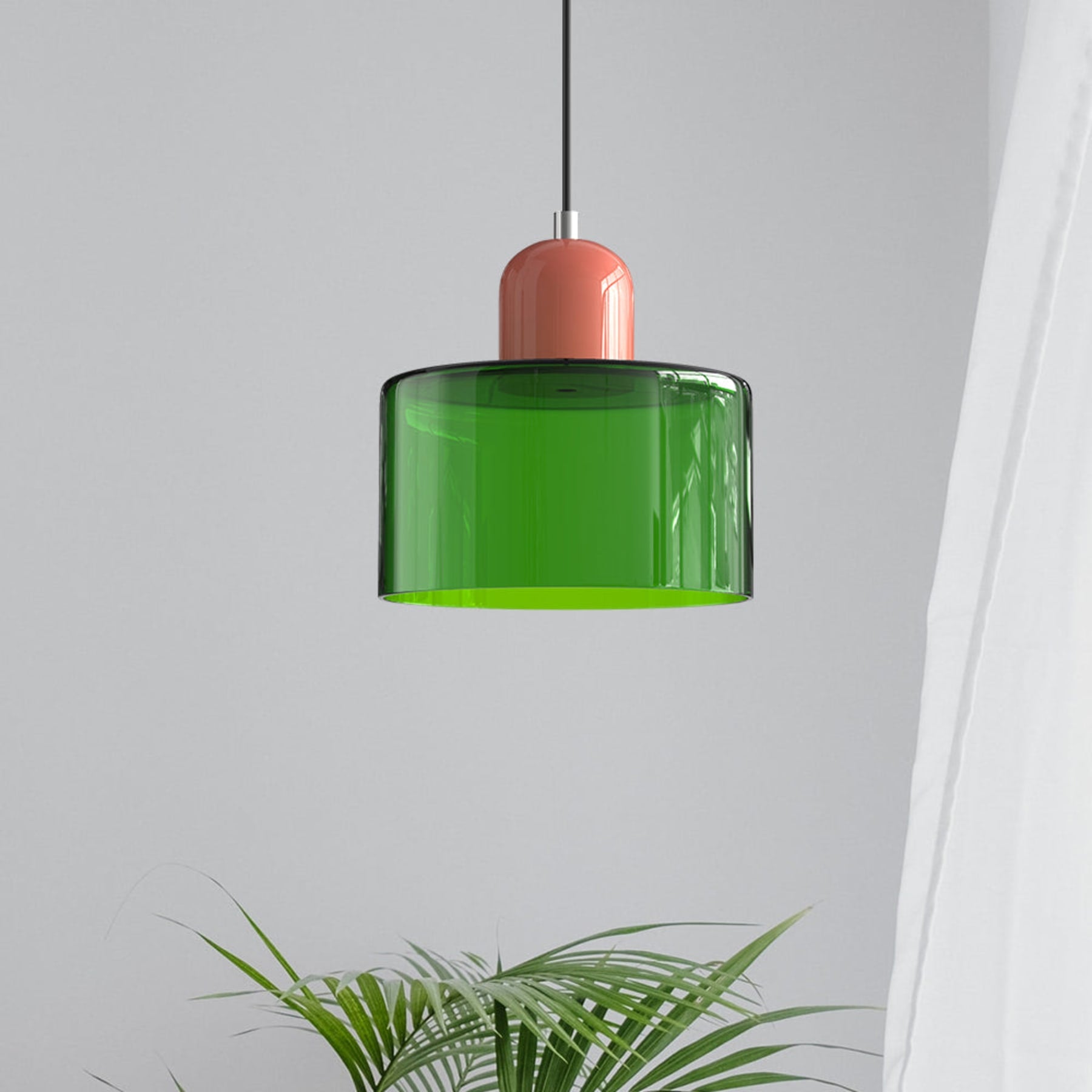 Modern Glass Pendant Light for Kitchen and Dining Room — Halden Lighting