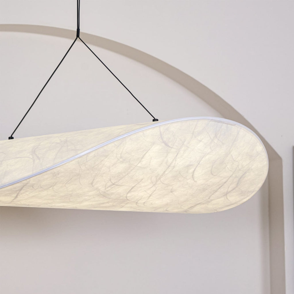 Modern Round Pendant Light With Stepless Dimming — Halden Lighting