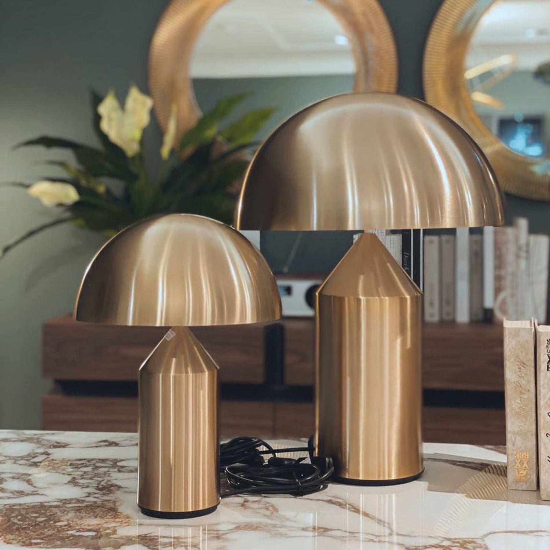 Modern Metal Table Lamp for Living Room and Bedroom — Halden Lighting