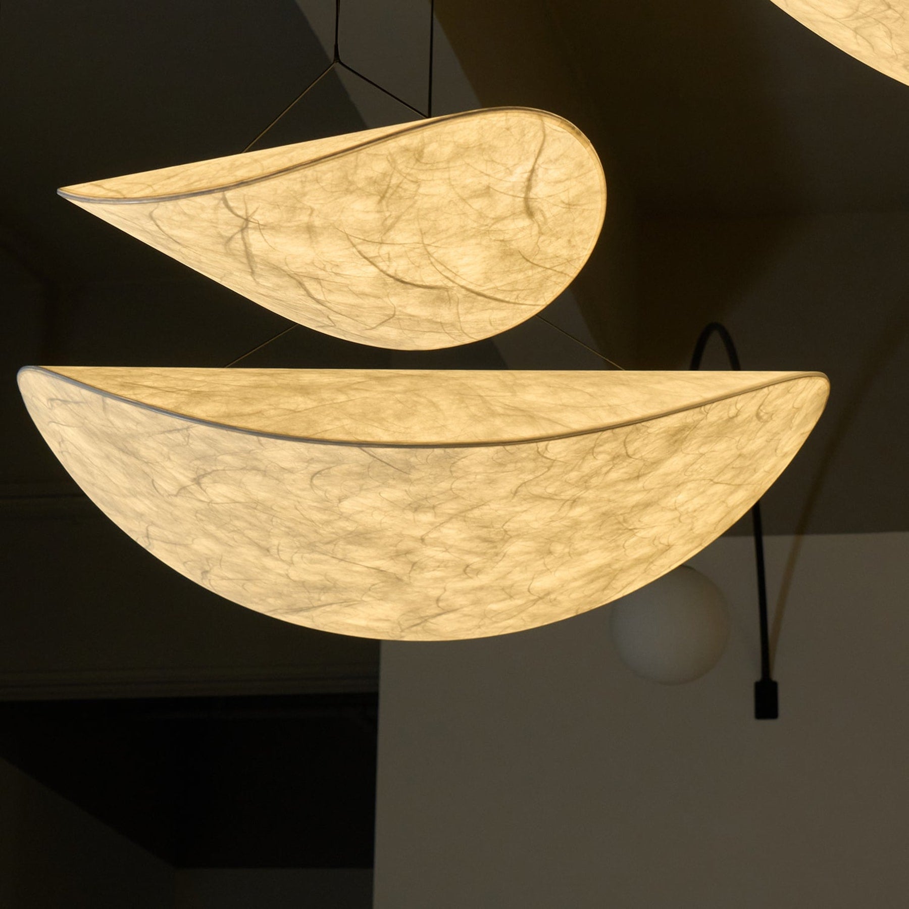 Modern Round Pendant Light With Stepless Dimming — Halden Lighting