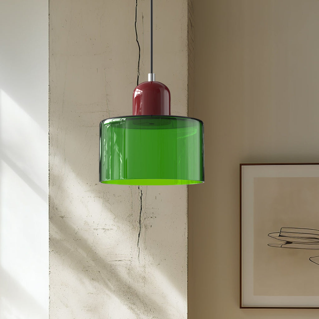 Modern Glass Pendant Light for Kitchen and Dining Room — Halden Lighting