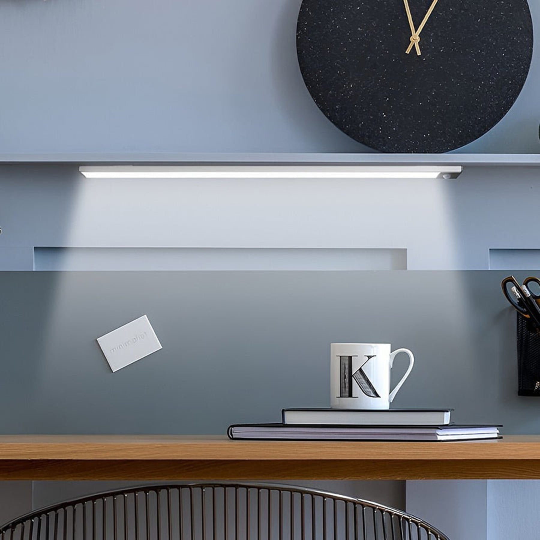 Modern Aluminium LED Ceiling Light With Stepless Dimming — Halden Lighting
