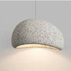 Modern Stone Pendant Light With Matte Finish for Living Room — Halden Lighting
