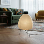Modern Rice Paper Floor Lamp for Living Room and Bedroom — Halden Lighting