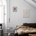 Modern Marble Pendant Light With Warm LED Glow — Halden Lighting