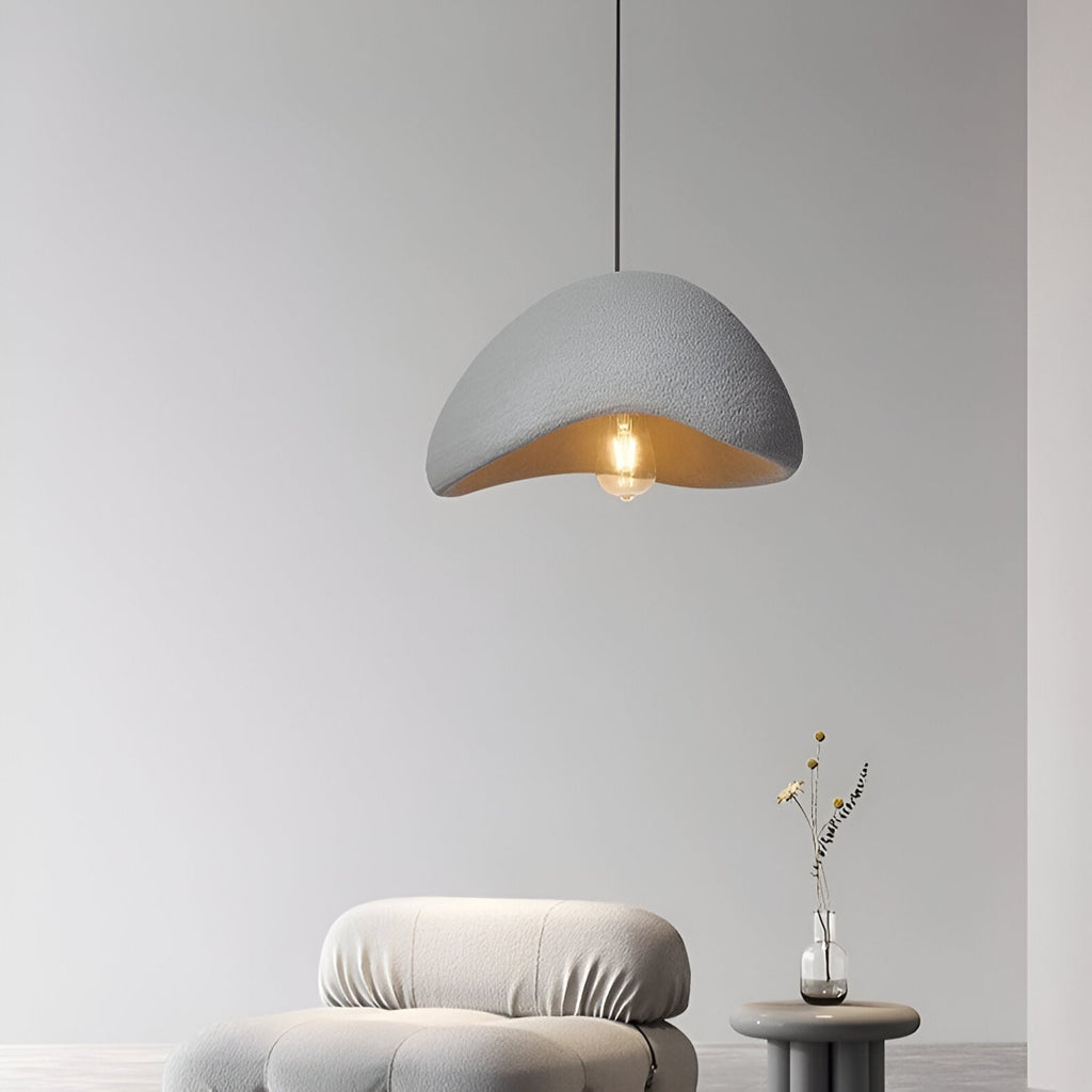 Modern Resin Pendant Light for Living Room and Dining Room — Halden Lighting