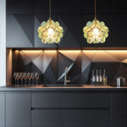 Modern Glass Pendant Light With Warm LED Glow — Halden Lighting