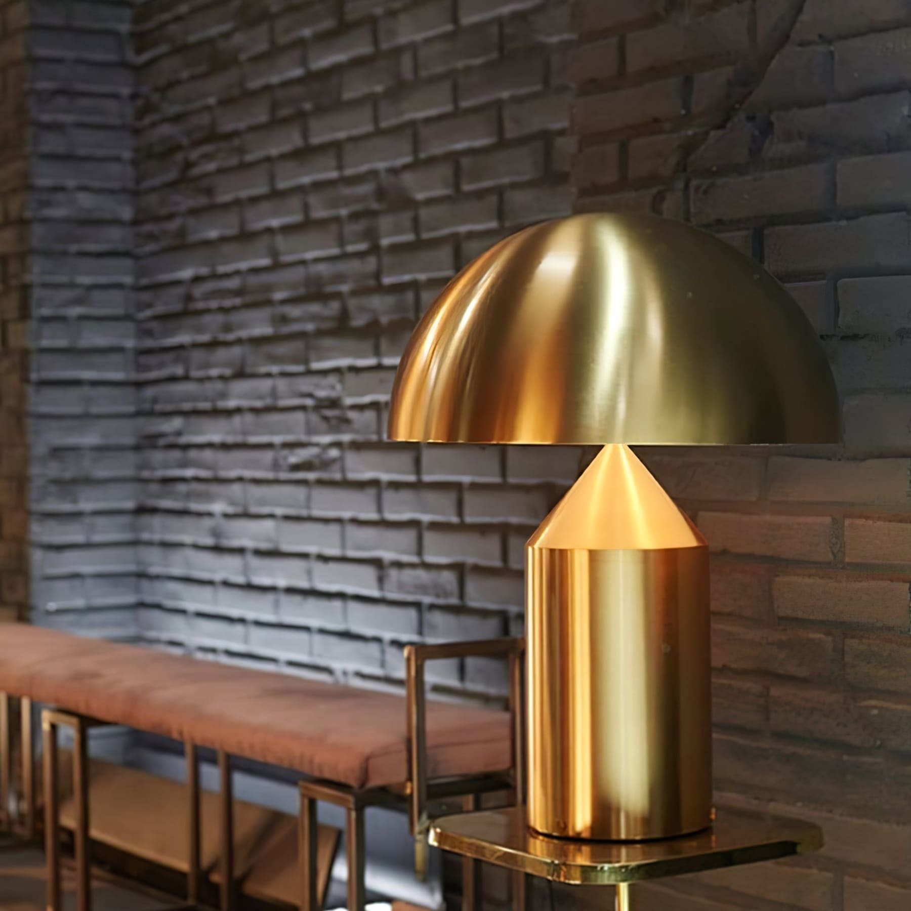Modern Metal Table Lamp for Living Room and Bedroom — Halden Lighting