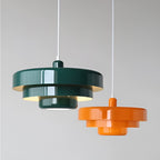 Retro Glass Pendant Light With Warm LED Glow — Halden Lighting