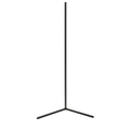 Minimalist Aluminium Floor Lamp for Living Room in Black — Halden Lighting