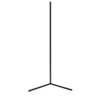 Minimalist Aluminium Floor Lamp for Living Room in Black — Halden Lighting