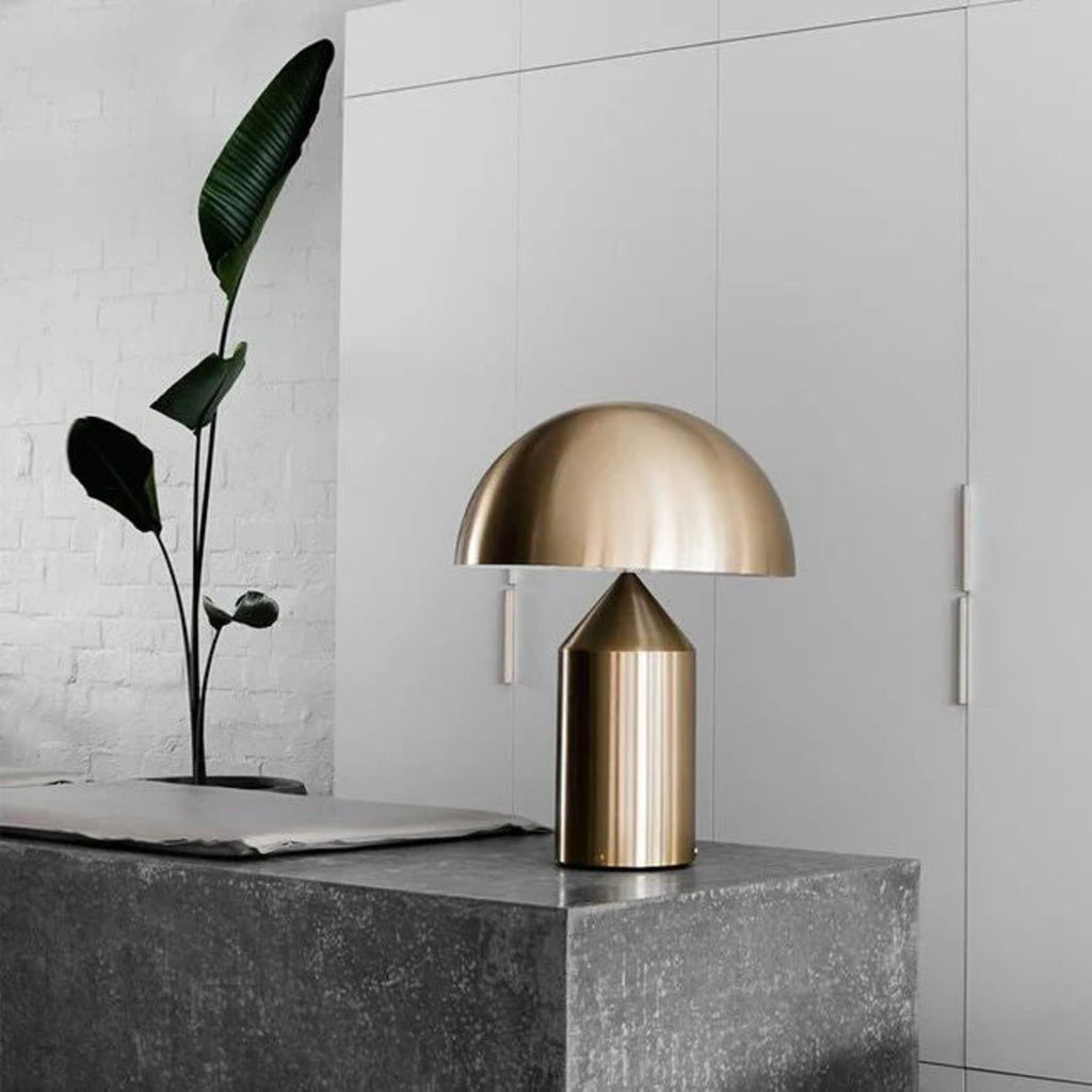 Modern Metal Table Lamp for Living Room and Bedroom — Halden Lighting