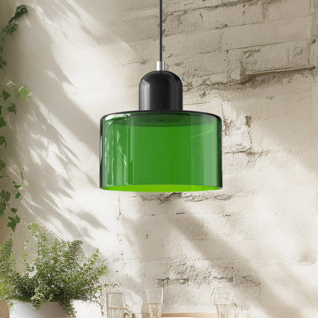 Modern Glass Pendant Light for Kitchen and Dining Room — Halden Lighting