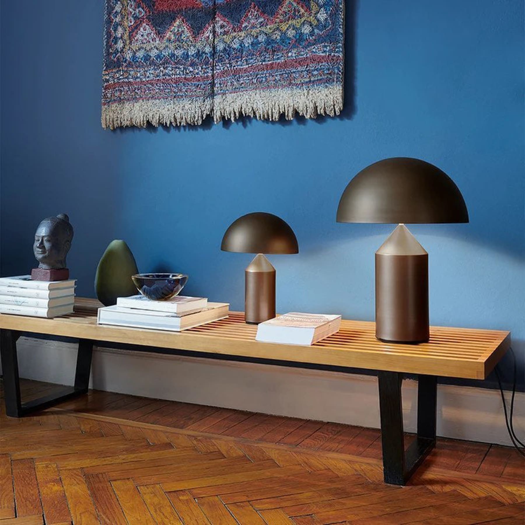 Modern Metal Table Lamp for Living Room and Bedroom — Halden Lighting