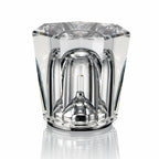 Modern Crystal Table Lamp With Warm LED Glow for Living Room in Model C: Ø8.2 x 9 cm (Ø3.2" x 3.5") — Halden Lighting