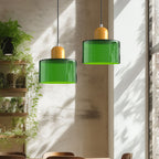 Modern Glass Pendant Light for Kitchen and Dining Room — Halden Lighting