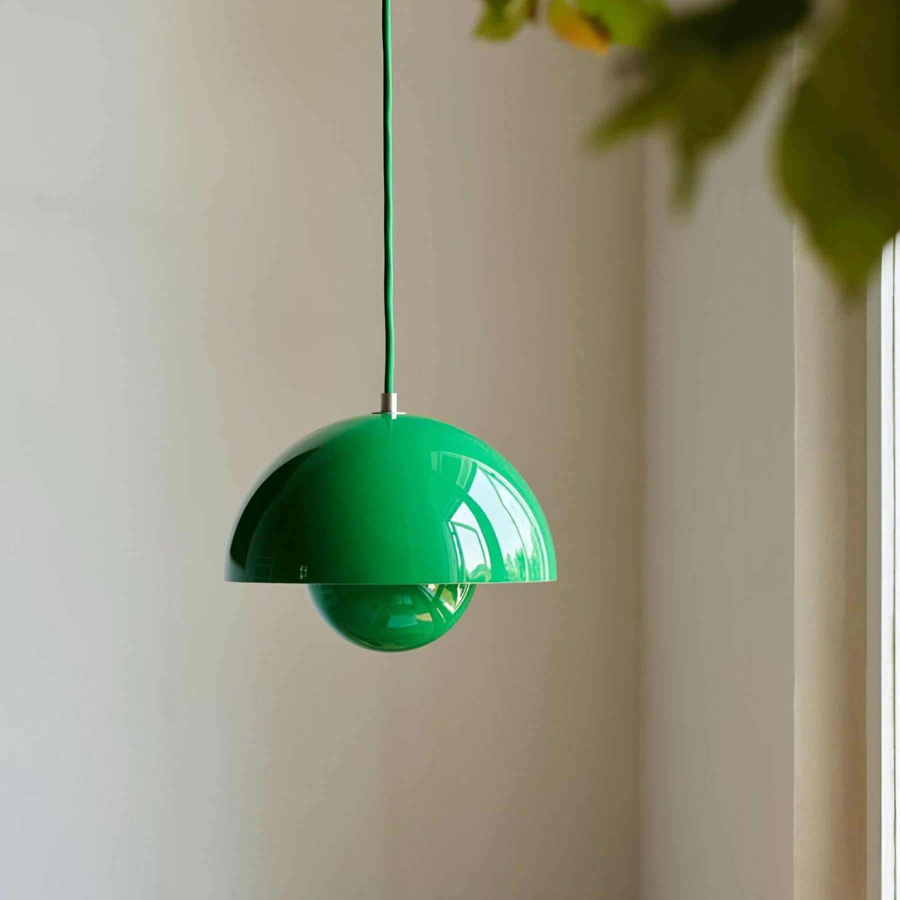 Modern Metal Dome Pendant Light With Integrated LED for Kitchen and Dining — Halden Lighting