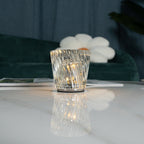 Modern Crystal Table Lamp With Warm LED Glow for Living Room — Halden Lighting