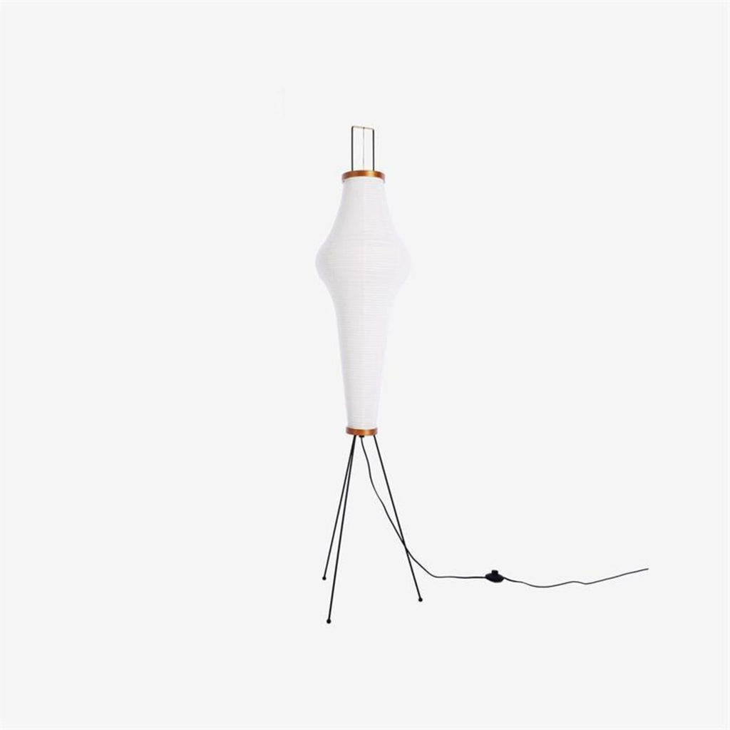 Modern Rice Paper Floor Lamp for Living Room and Bedroom — Halden Lighting