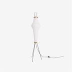 Modern Rice Paper Floor Lamp for Living Room and Bedroom — Halden Lighting