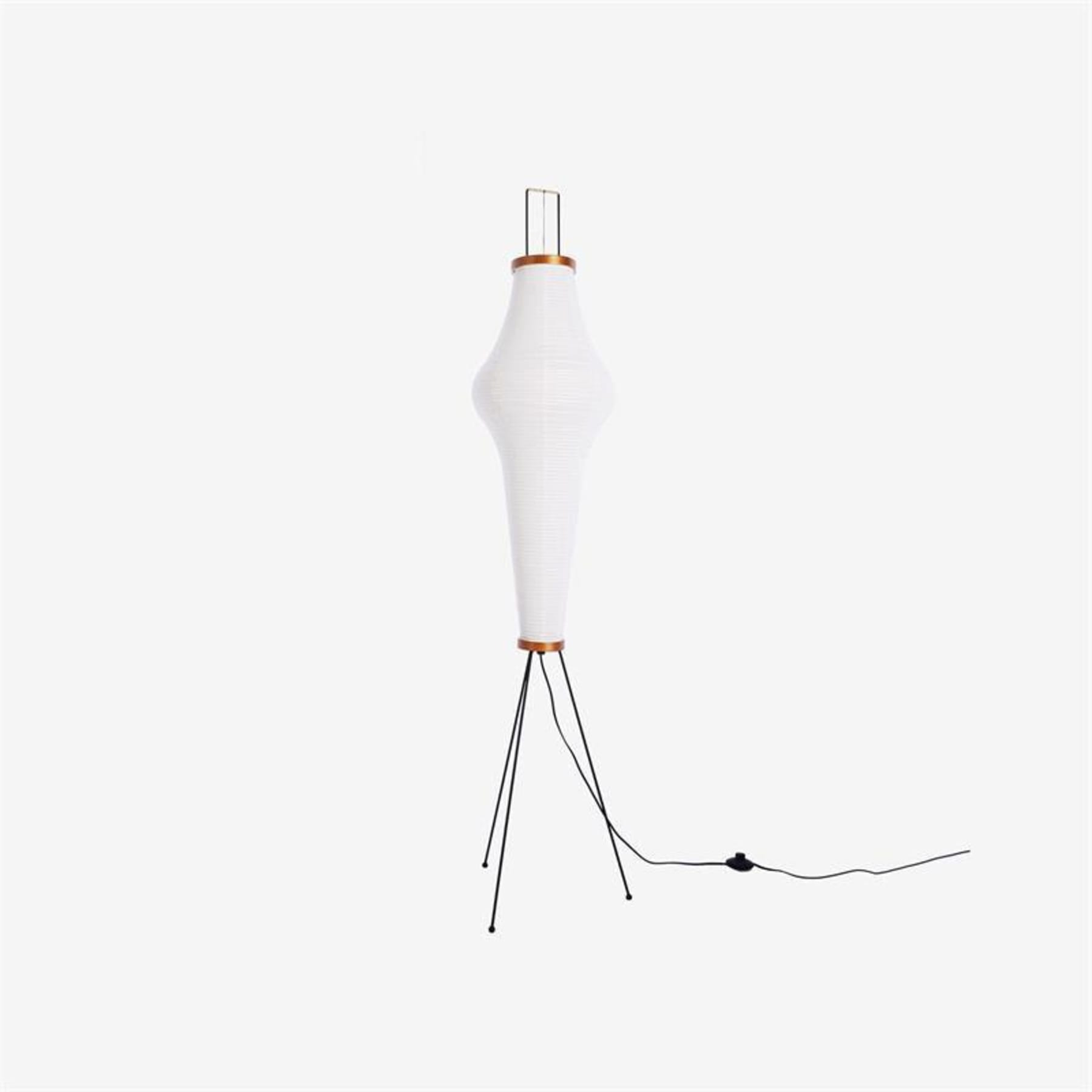 Modern Rice Paper Floor Lamp for Living Room and Bedroom — Halden Lighting